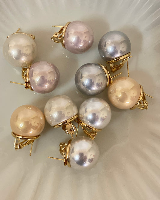 Classic Pearl Statement Earring