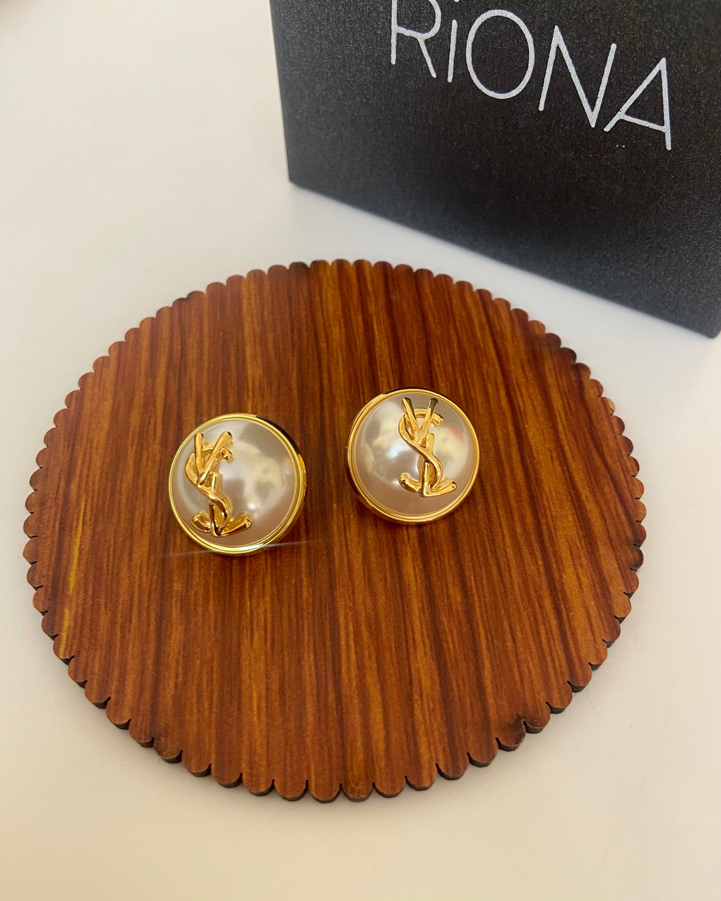 Pearl YSL Earring