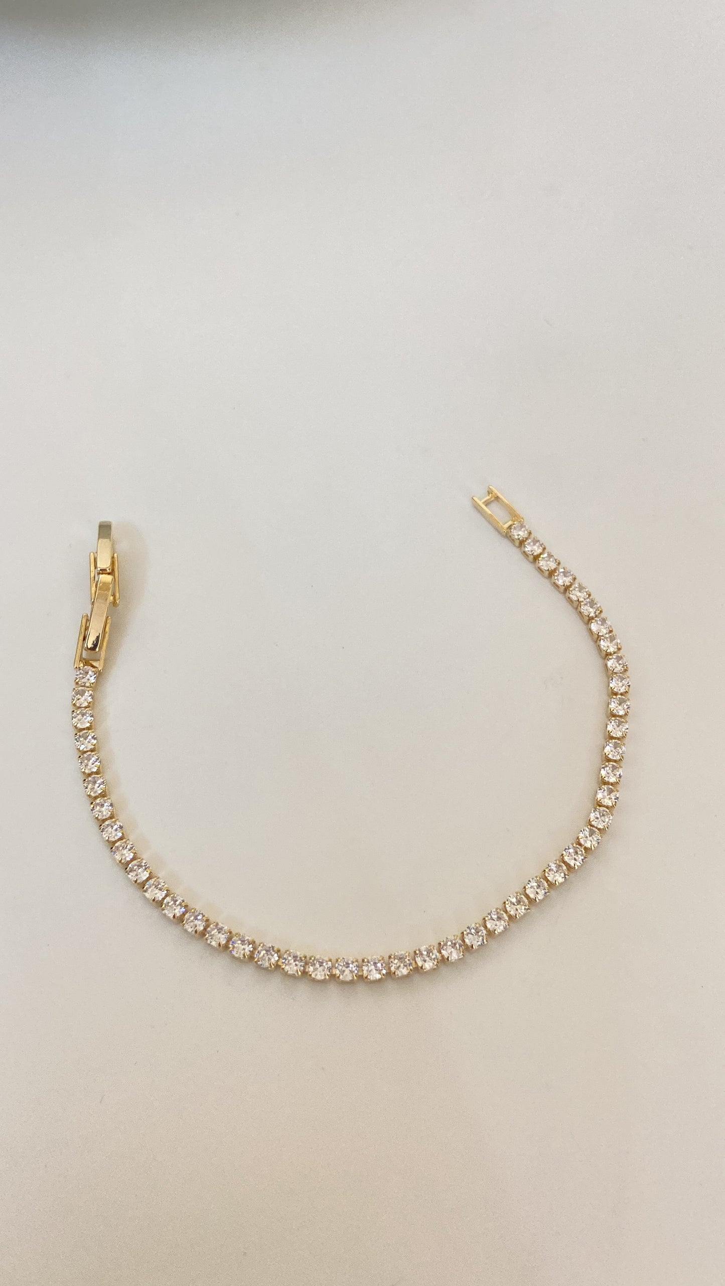 Quins Gold Tennis Bracelet