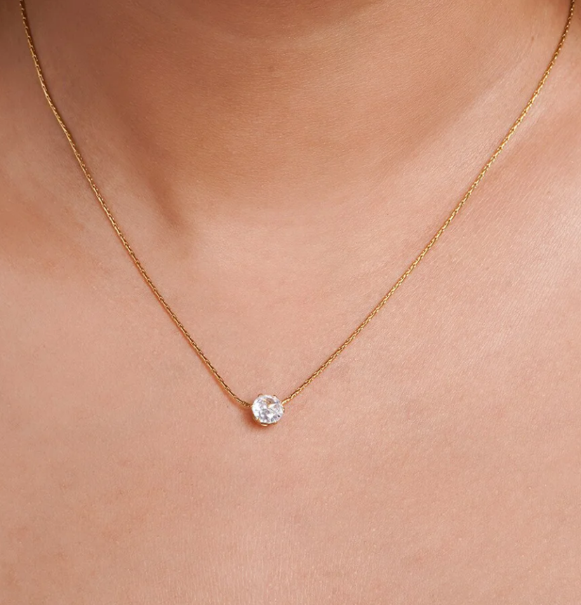 Solitaire Necklace