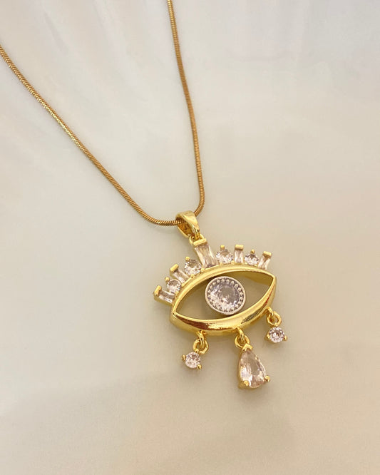 Statement Evil Eye Necklace