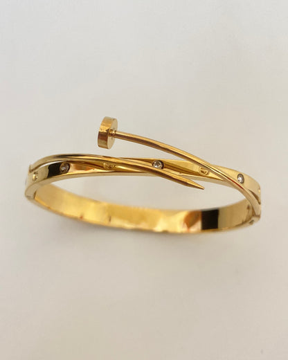 Justa Nail Bangle Bracelet - Baby Size (2.0 to 2.2)