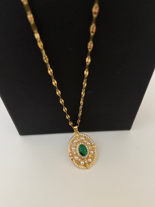 Royal Emerald Necklace