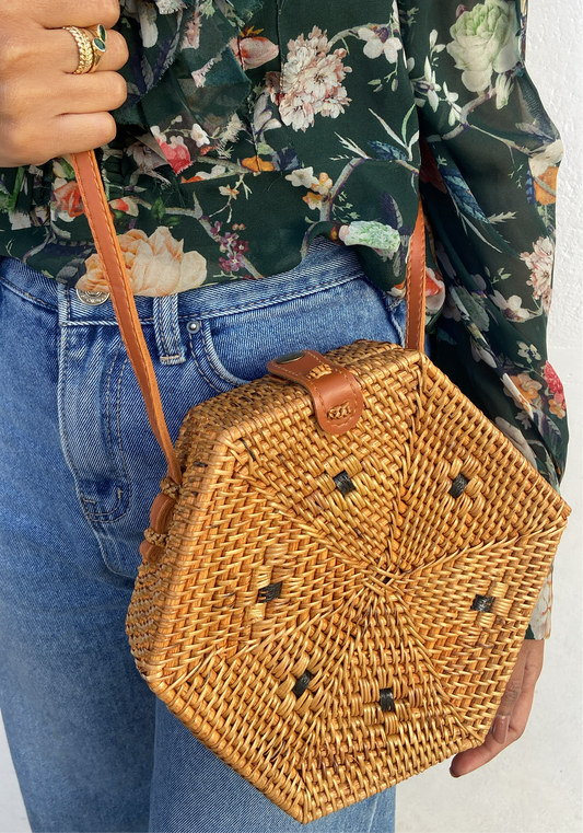 Cane Bamboo bag