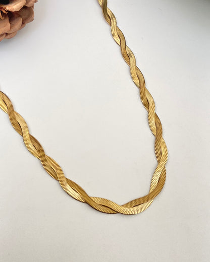 Snake Link Chain Necklace