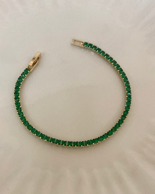Emerald Tennis Bracelet