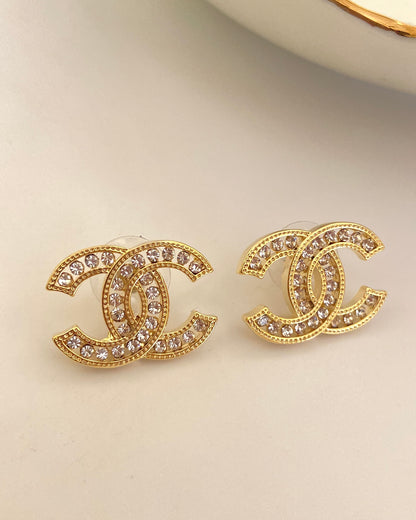 Golden Glam CC Earring