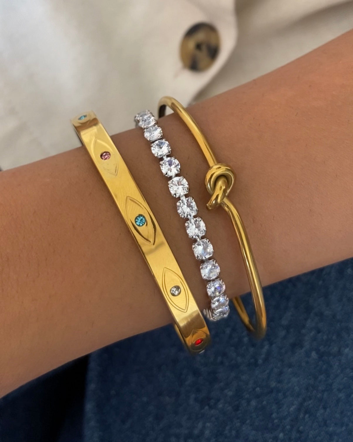 Minimal Bracelet Stack (Set of 3)