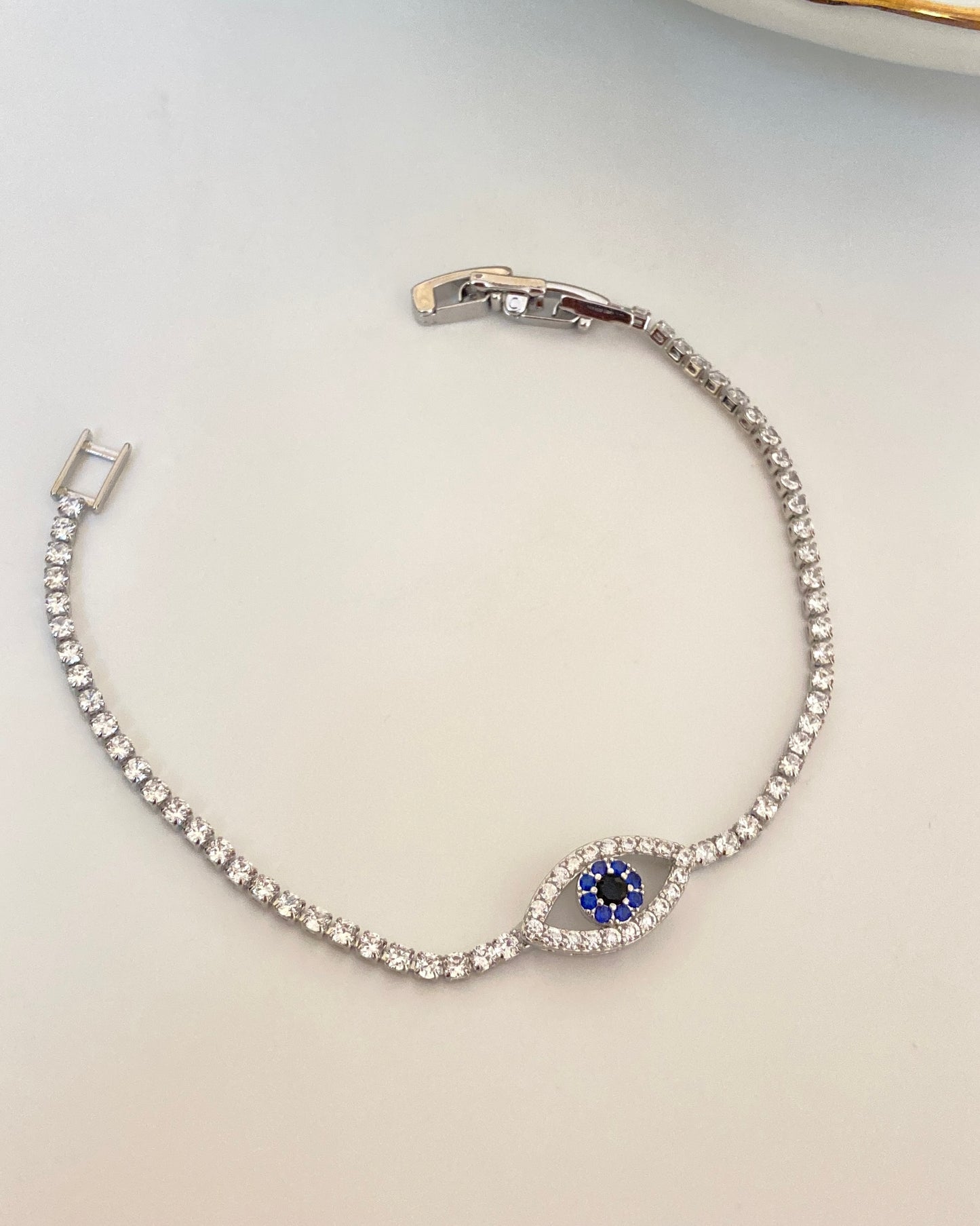 Evil Eye Tennis Bracelet