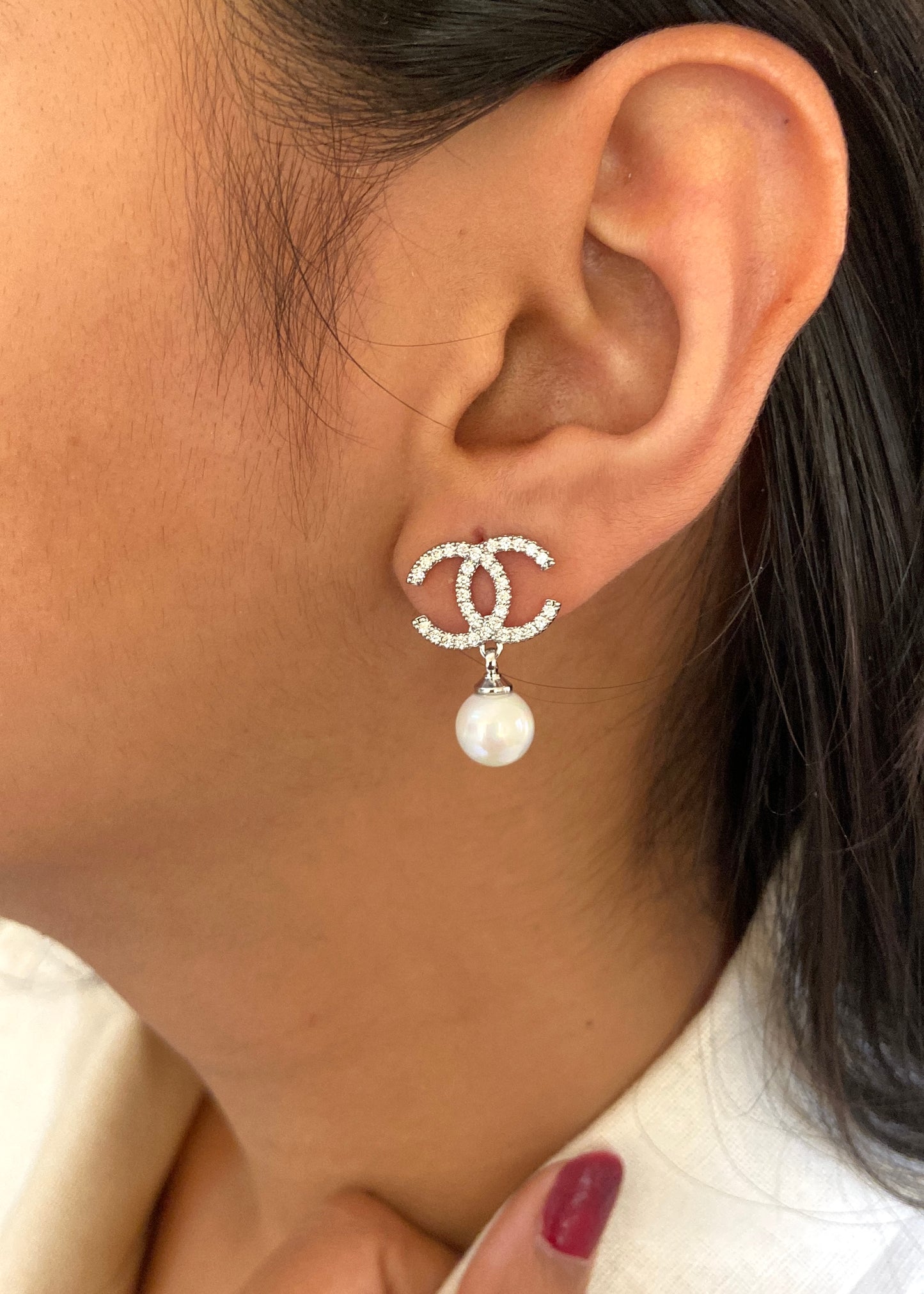 CC Drop Pearl Luxe Earring