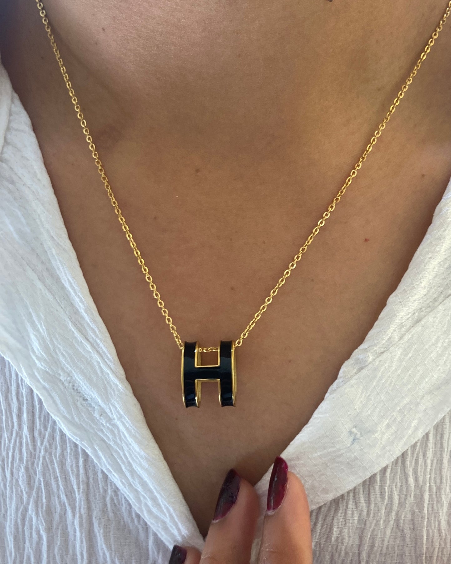 H Necklace