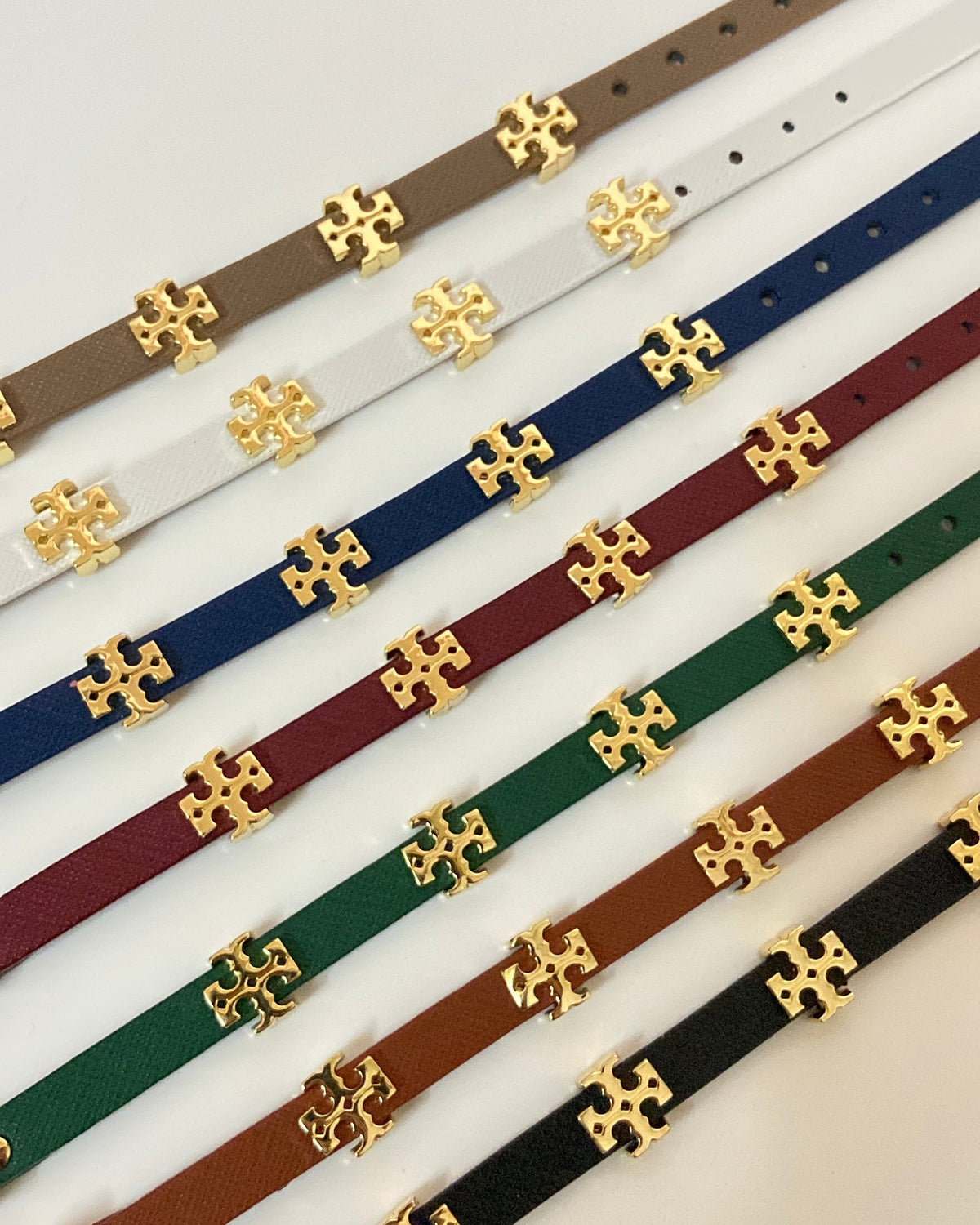 Faux Leather Belt Bracelet (unisex)
