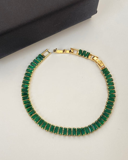 Emerald Tennis Bracelet