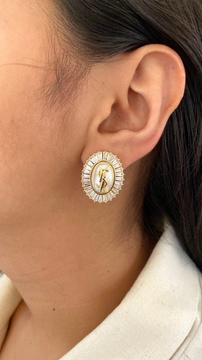 Pearl YSL Earring