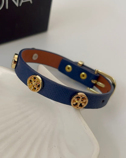 Faux Leather belt Bracelet