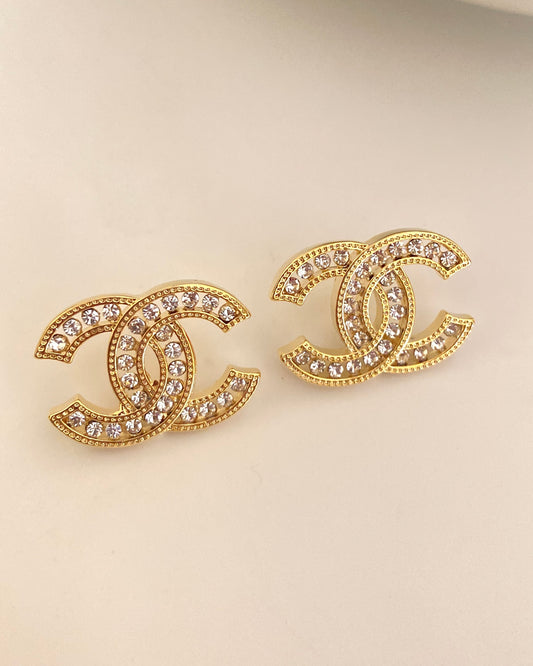 Golden Glam CC Earring