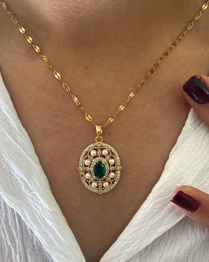 Royal Emerald Necklace