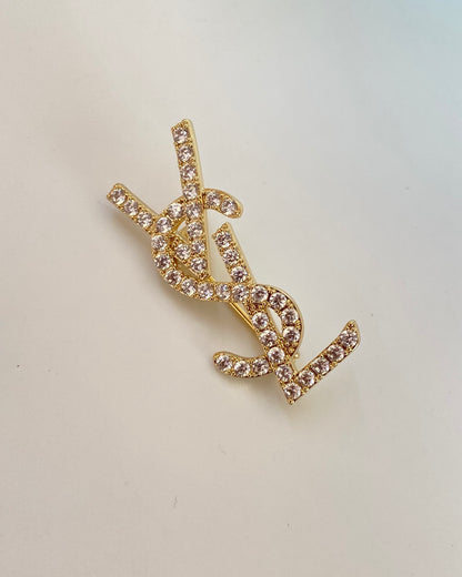 Ynsl gold Brooch