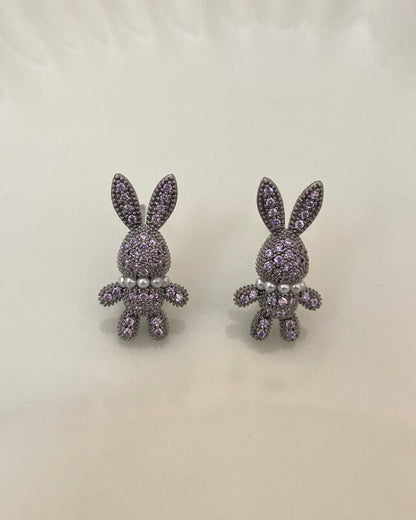 Teddy Bear Stud Earring
