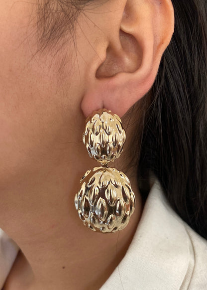 Classic Gold Drop Earring