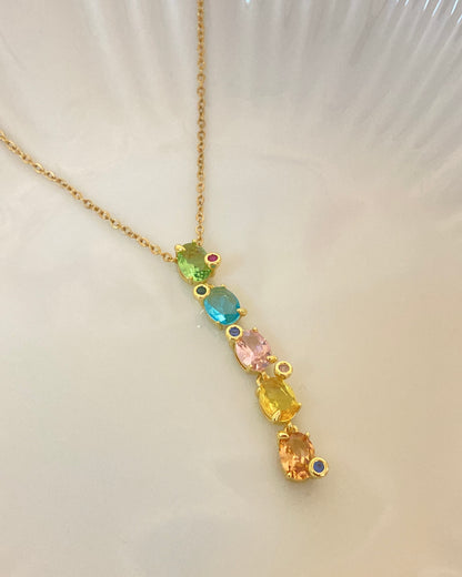 Multi Gemstone Necklace