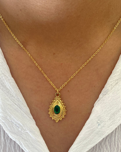 Emerald Everly Necklace