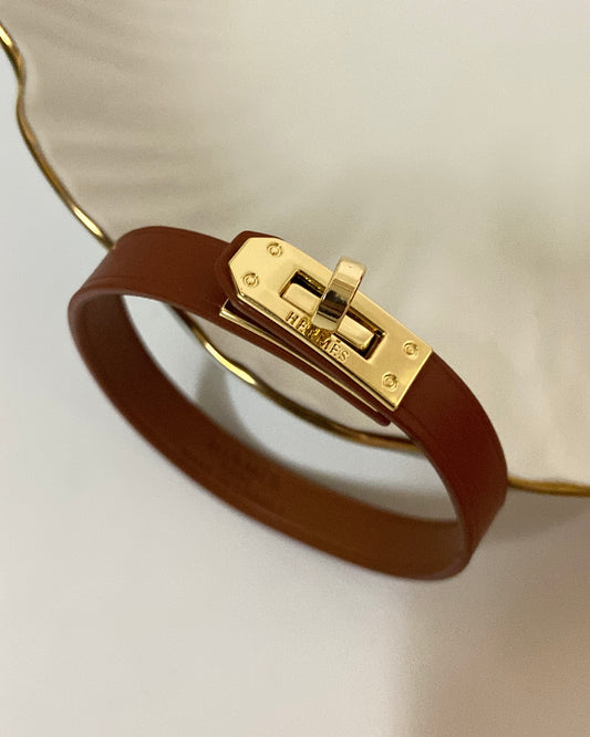 Hermis Miller Leather Belt Bracelet