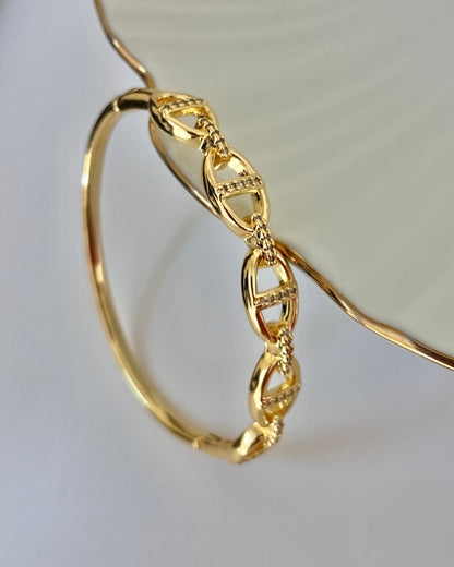 Mariner Link Bangle Bracelet