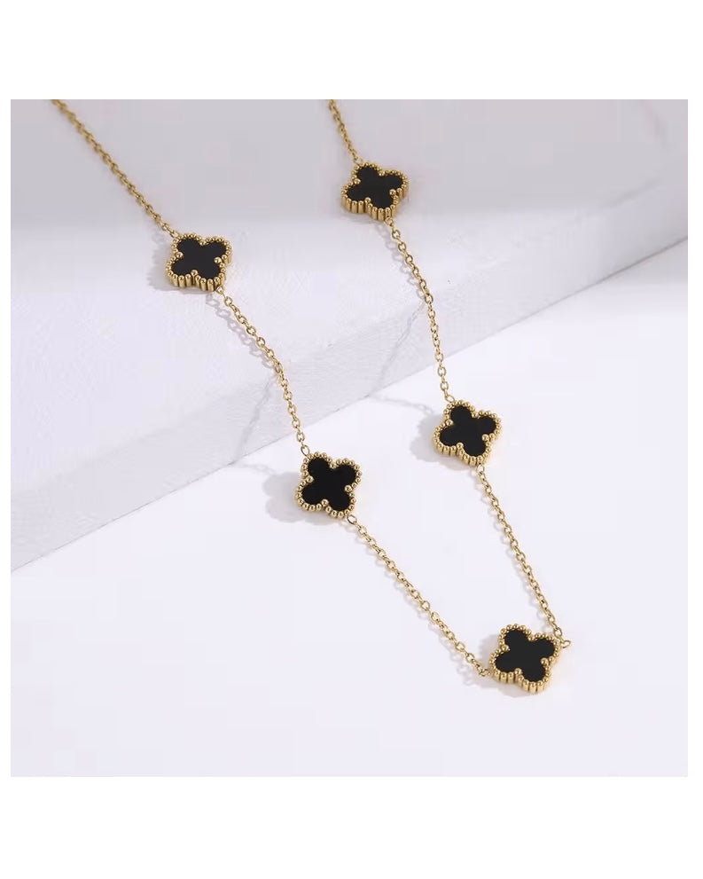 Black Clover Necklace