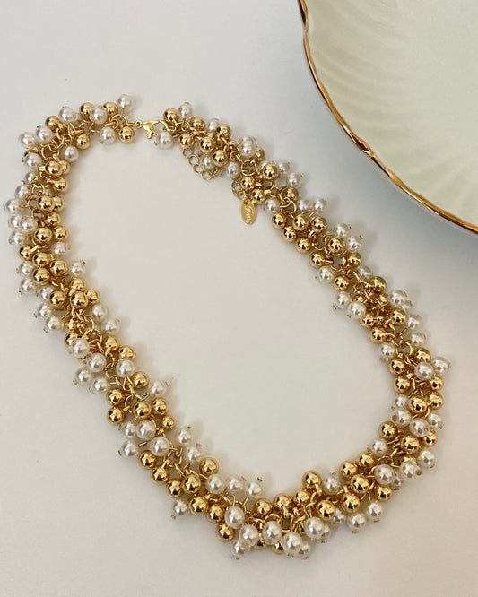 Pearl Lina Necklace Anti Tarnish