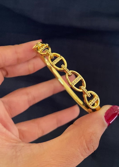 Mariner Link Bangle Bracelet