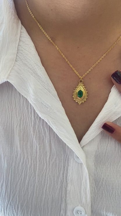 Emerald Everly Necklace