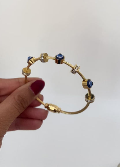 Evil Eye Magnetic Bracelet