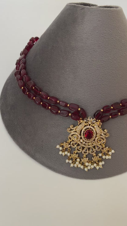 Ruby Rani Haar Necklace