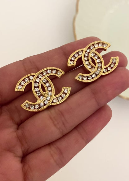 Golden Glam CC Earring