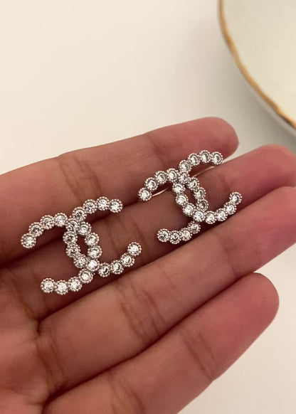 Heritage CC Earring Silver