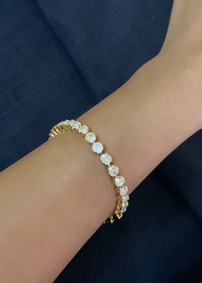 Glam Up Tennis Bracelet