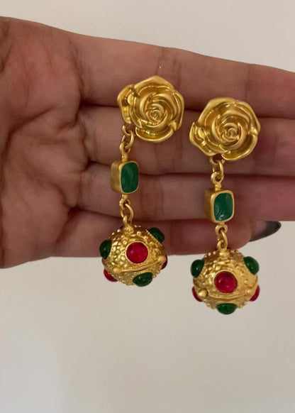 Rose Vintage Earring