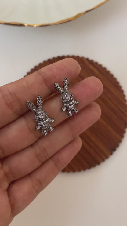 Teddy Bear Stud Earring