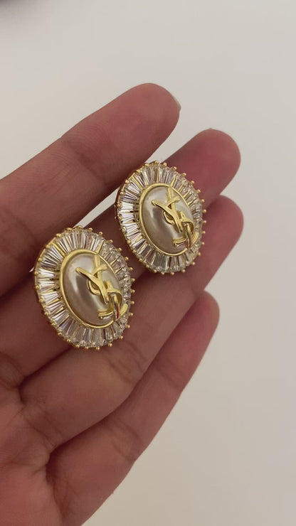 Pearl YSL Earring