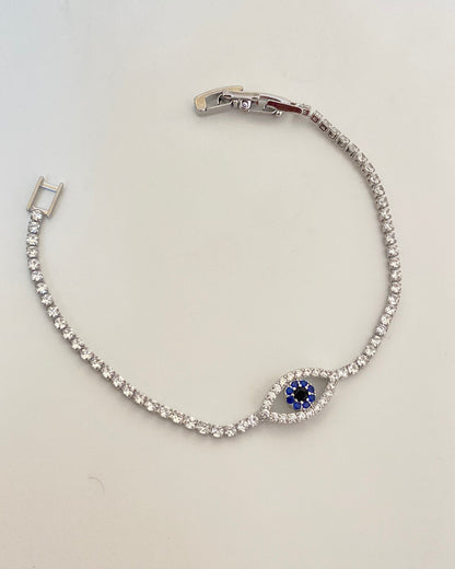 Evil Eye Tennis Bracelet