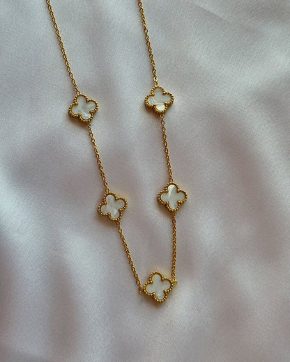White Clover Necklace