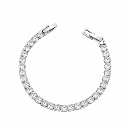 Timeless Silver Tennis Bracelet