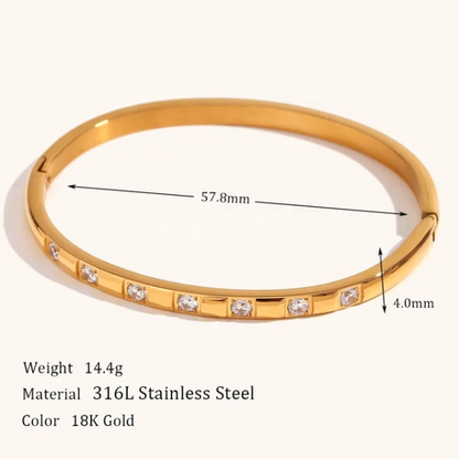 Evelyn Bangle Bracelet