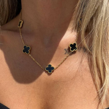 Black Clover Necklace