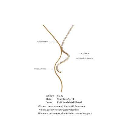 Sterling Y Sleek Necklace Necklace